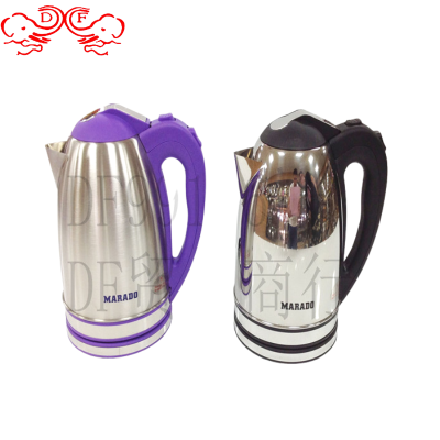 Df99186 Stainless Steel Electric Kettle Stainless Steel Kettle Electrical Water Boiler Electric Kettle Tea Kettle Kitchen Hotel