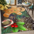 Indoor Decoration Christmas Theme Carpet Cartoon Santa Claus Bedroom Bedside Broadloom Carpet Cross-Border Home Floor Mat