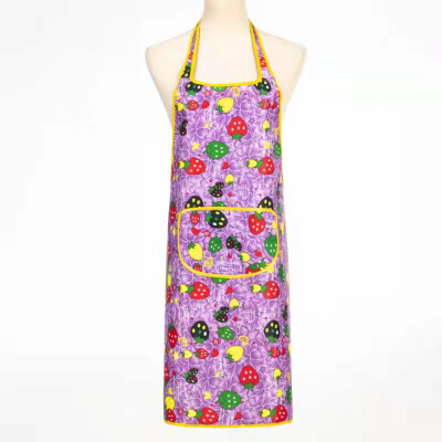 PVC Waterproof Printed Apron, with a Variety of Colors, a Box of Mixed Patterns, Beautiful and Fashionable Colors