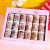 Spot Goods Notebook and Paper Adhesive Tape Small Fried Glutinous Rice Cake Stuffed with Bean Paste Delicious Party Tape Cute Character Cartoon Goo Card Material Gift