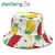 Japanese Fruit Pattern Bucket Hat Harajuku Style Spring Summer Fresh Cute Double-Sided Cartoon Fruit Outdoor Bucket Hat