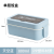New Double Layer Lunch Box Microwave Donkey Heating Office Lunch Box Students Layered Lunch Box with Fork and Spoon