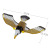 New Style Hot Sale Suspension Wire Flying Eagle Electric Flying Bird Electric Eagle Eyes Glowing Sound Toys Wholesale