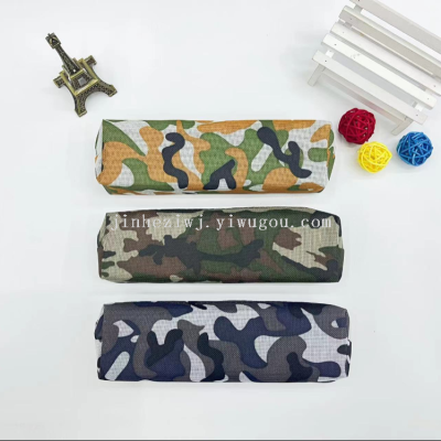 New Camouflage Pencil Case Little Boy Pencil Case Factory Direct Sales Stationery Case