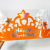 Factory Wholesale Independent Starry Sky Folding Birthday Hat Children Full-Year Adult Crown Birthday Party Hat