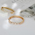 Brick Bracelet Gold Zinc Alloy Women's Fine Fashion Classic Personality Trendy Light Luxury High-End Clothing Ornament