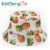 Japanese Style Fruit Pineapple Print Bucket Hat Spring and Summer Hat Student Bucket Hat UV Protection Sun Hat Bucket Hat