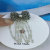 Crystal Double Bow Pendant DIY Duck Clip Earrings Accessories Brooch Accessories Shoes and Clothing Assembly Accessories