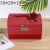 Large Capacity Jewelry Box Leather Imitation Fabric Ornament Necklace Bracelet Ring Self-Coded Lock Flower Delivery Jewelry Storage Box