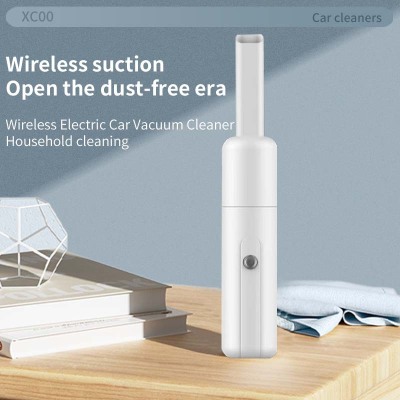 Cross-Border Hot Selling Car Cleaner Wireless Mini Portable Car Handheld Vacuum Cleaner Car High-Power Dust Removal