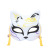 Half Face Cat Mask Internet Celebrity Same Style Cat Face Mask Hand Painted Men and Women Cos Half Face Fox Mask Supply Wholesale