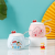 Ceramic Cup Creative Gift Mug Couple Lid Straw Water Cup Office Tea Ceramic Cup Wholesale