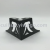 10cm Black White and Gray Hardware Furniture Feet 1.0 Thick Bathroom Support Iron Plating Feet TV Feet