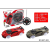 Cross-Border Wholesale 1:24 Remote Control Car Ferrari Four-Way Four-Wheel with Light Gravity Induction with Charging Cable Can Be Mixed