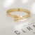 Irregular Bracelet Gold Female Asymmetric Hollow Original Design European and American Personalized Niche Factory Direct Sales Jewelry