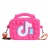 One-Shoulder Hand-Carrying Dual-Use Cute Children's Silicone TikTok Bag Children's Casual Silicone Bag Silicone Crossbody TikTok Bag