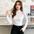 Modal Bottoming Shirt Women's Long-Sleeved T-shirt Half Turtleneck Spring, Autumn and Winter New Black Inner Western Style Tight Top