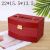 Multi-Compartment Semi-automatic Lock Jewelry Box Ornament Storage Box Princess Jewelry Box Earrings Drawer Cosmetic Mirror Wholesale