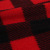 Polyester Semi-Light Printing 220G Red and Black Plaid Polar Fleece Sports Casual Clothing Knitted Velvet Fabric