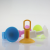 Mute Plastic Door Stopper Plastic Silicone Door Stopper Sets Handle Bathroom Bathroom Anti-Collision Door Suction 