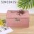 Large Capacity Jewelry Box Leather Imitation Fabric Ornament Necklace Bracelet Ring Self-Coded Lock Flower Delivery Jewelry Storage Box