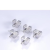 10With Rod Glass Clip Glass Holder Laminate Glass Clip Glass Shelf Support