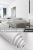 50cm Wallpaper Self-Adhesive Waterproof Moisture-Proof Mildew-Proof Cozy Bedroom Living Room Background Gray 3D Wall Sticker