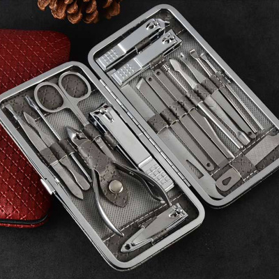 Factory Direct Sales Manicure Set Manicure Tools Dead Skin Clipper Stainless Steel Nail Scissors Nail Beauty Tool Set Wholesale