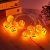 LED Battery Pumpkin Lamp Halloween Lighting Chain Party Atmosphere Haunted House Festival Room Decorative Lights Internet Celebrity Small Night Lamp