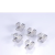 10With Rod Glass Clip Glass Holder Laminate Glass Clip Glass Shelf Support