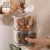 Transparent Food Sealed Cans Desktop Snack Storage Box Multi-Layer Portable Dried Fruit Nuts Storage Tank Candy Box