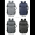 Men's Backpack Scalable Business Computer Bag Korean Style Three-Layer Large Capacity Outdoor Travel Backpack Customization