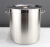 Hz66 Thickened 201 Stainless Steel Soup Bucket Soup Pot Lidded round Large Capacity Soup Pot Rice Bucket Hotel Soup Bucket Home