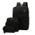 2020usb Charging Computer Bag Three-Piece Set Business Backpack Backpack Men's Canvas Bag School Bag Wholesale