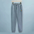 Fleece-Lined Track Pants Women's Autumn and Winter New Straight Loose Casual Trousers All-Match Ankle-Length Ankle-Length Sweatpants