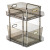 Desktop Cosmetics File Storage Rack Multi-Layer Storage Rack Kitchen Storage Rack with Pulley Trolley Storage Rack