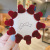 Red Love Small Hair Grabbing Clip Forehead Fringe Hairpin Clip Side Velvet Hair Clip Hair Clip Headdress Female