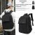 New Simple Derm Computer Bag Men's Waterproof Schoolbag Students Wholesale Large Capacity Backpack Custom Logo