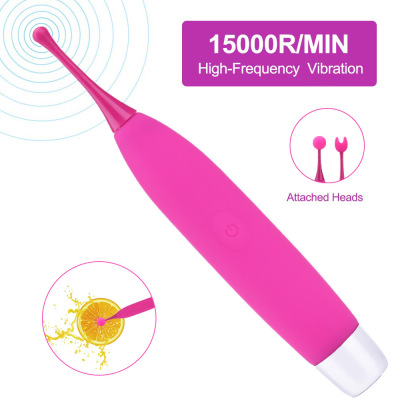 Pen Female Masturbation 10-Frequency Strong Shock Thorn Point Massage Tide Urge Adult Supplies Wholesale Delivery
