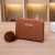 Women's Short Wallet 2022 New Diamond Embroidered Iron Plush Decoration Coin Purse Casual Small Card Holder Generation Hair