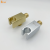 Firmer Golden Copper Square Angle Valve with Plug Frame Wall Water Outlet Bathroom Accessories Valve