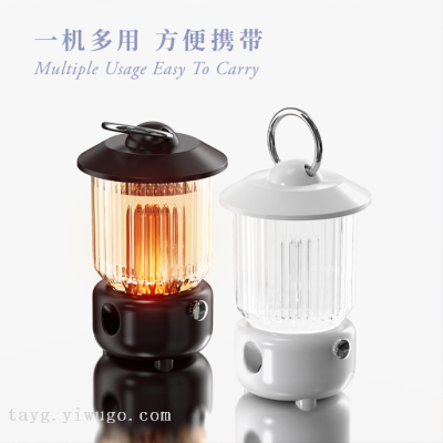 New Kerosene Lamp Humidifier USB Charging Small Humidifier