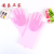 Wholesale Magic Silicone Kitchen Dishwashing Gloves Women's Household Waterproof Durable Household Cleaning Thin Bowl Brushing Appliance