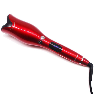 Rose Hair Curler Curly Hair Automatic Spiral LCD Lazy Hair Curler Curly Hair Does Not Hurt Hair LCD Screen Adjustable