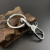 Linshi 315-c Keychain Alloy Key Ring Simple Single Ring with Ear-Picker Small Buckle Middle East Africa Hot Sale Products