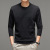 2022 New Knitwear Men's round Neck Autumn and Winter Warm Pullover Middle-Aged and Elderly Anti-Pilling Casual Sweater Sweater