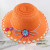 New Children's Beach Sun Protection Straw Hat Outdoor Travel Sun Hat Kids Wide Brim Summer Hat