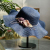 Big Brim Flower Straw Hat Female Sun-Proof Vacation Beach Hat Pastoral Style Fashionable Stringy Selvedge Beige Sun Hat