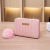 Women's Short Wallet 2022 New Diamond Embroidered Iron Plush Decoration Coin Purse Casual Small Card Holder Generation Hair