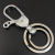 Boya 7025 Keychain Alloy Key Ring Simple Double Ring Middle Buckle Cross-Border Southeast Asia Middle East Africa Hot Sale Products